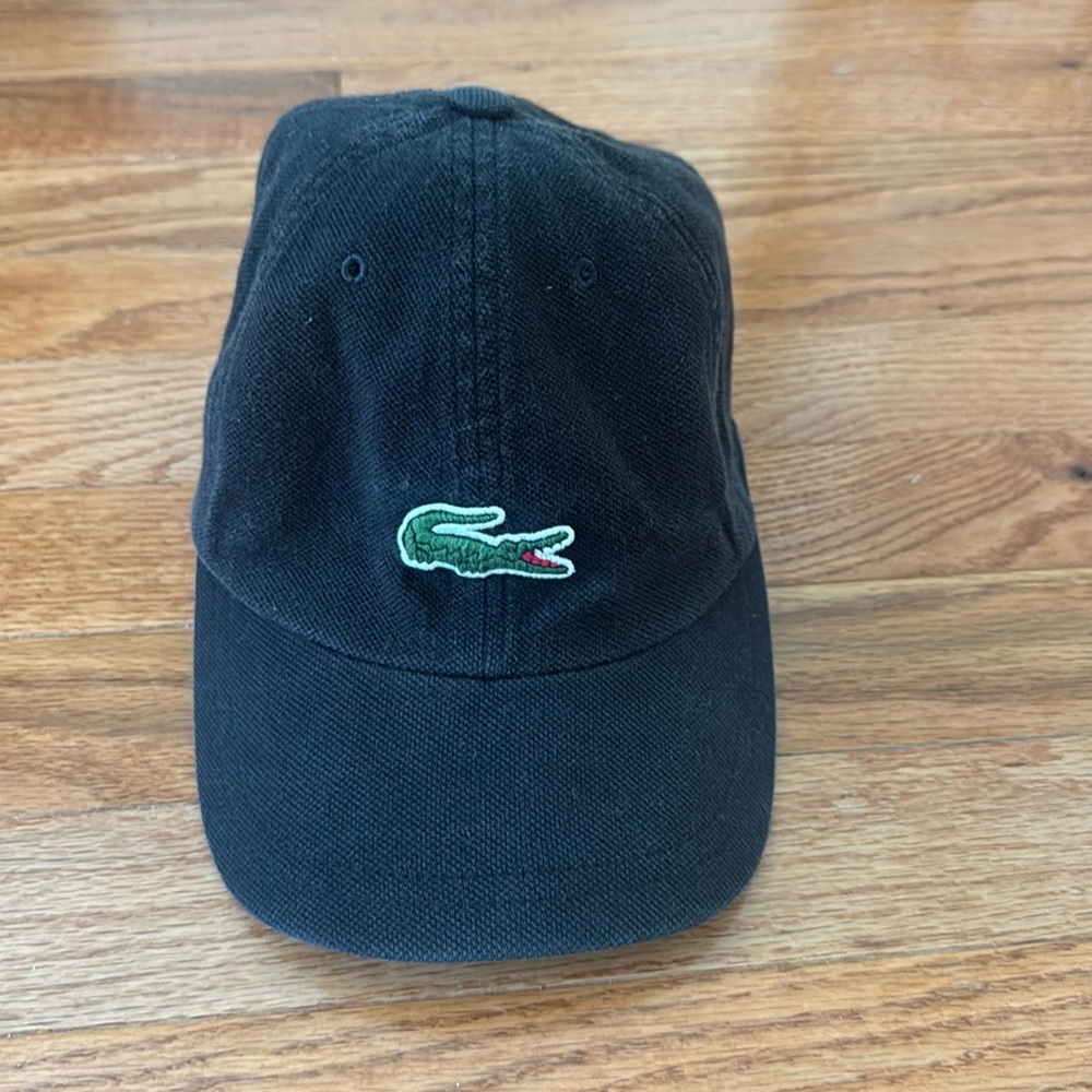 Lacoste black hat